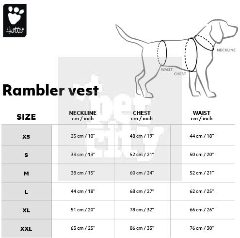 Hurtta Rambler liemenė šunims,  M,  oranžinė -  2