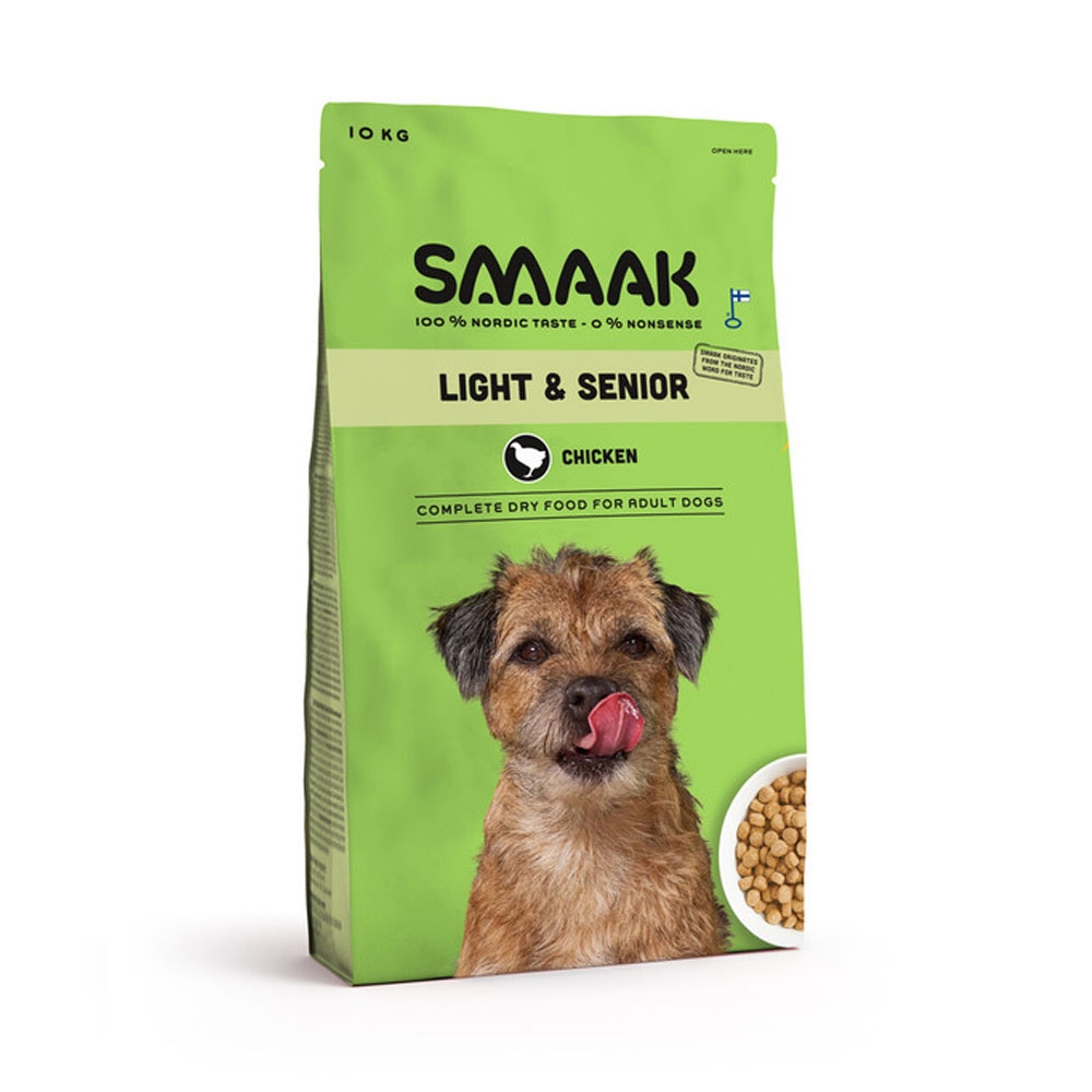 SMAAK sausas maistas senjorams šunims, su vištiena, 10kg -  2