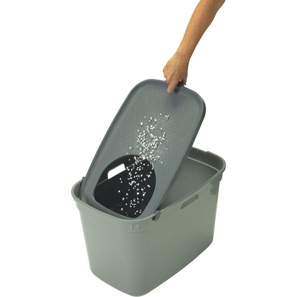 Moderna Top Cat kraiko dėžė katėms su viršutiniu įėjimu, žalia -  2