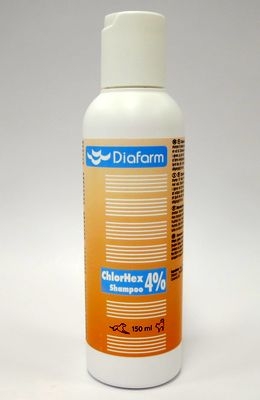 Diafarm šampūnas su chlorheksidinu 4%, 150ml