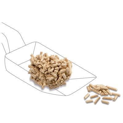Cat's Best Smart Pellets kraikas katėms, 5 L, 2,5 kg -  4