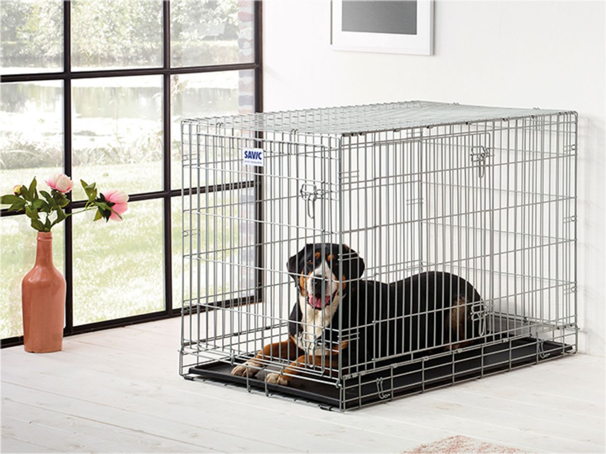 Savic Dog Residence šuns metalinis šuns narvas, 118x76x82 cm -  2
