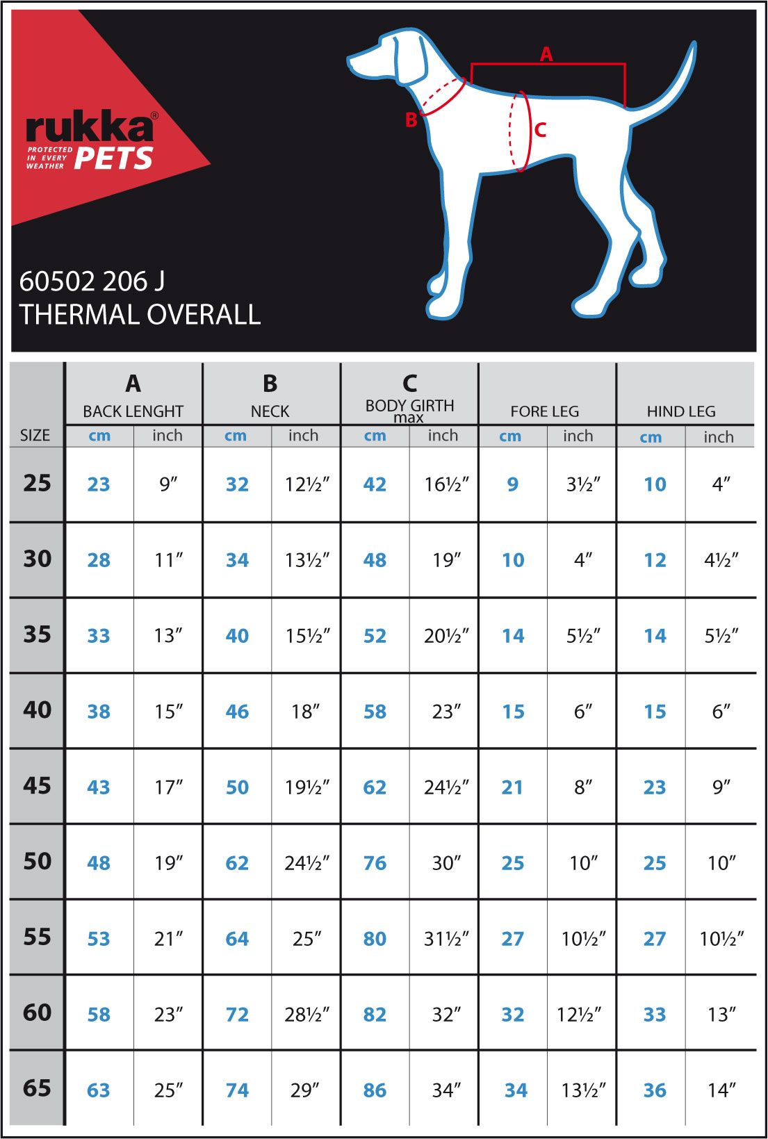 Rukka Thermal Overall kombinezonas, 40 cm, burgundiška raudona -  2