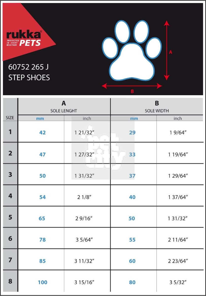 Rukka Step batai, 2 dydis, juodi, 4vnt. -  2