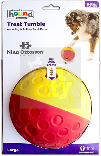 Nina Ottoson Treat Tumble žaislas-skanėstų kamuolys šunims, L dydžio -  2