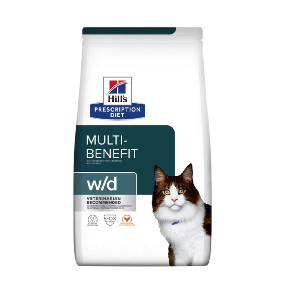 Hill's PD Feline w/d sausas maistas katėms, 3 kg -  2