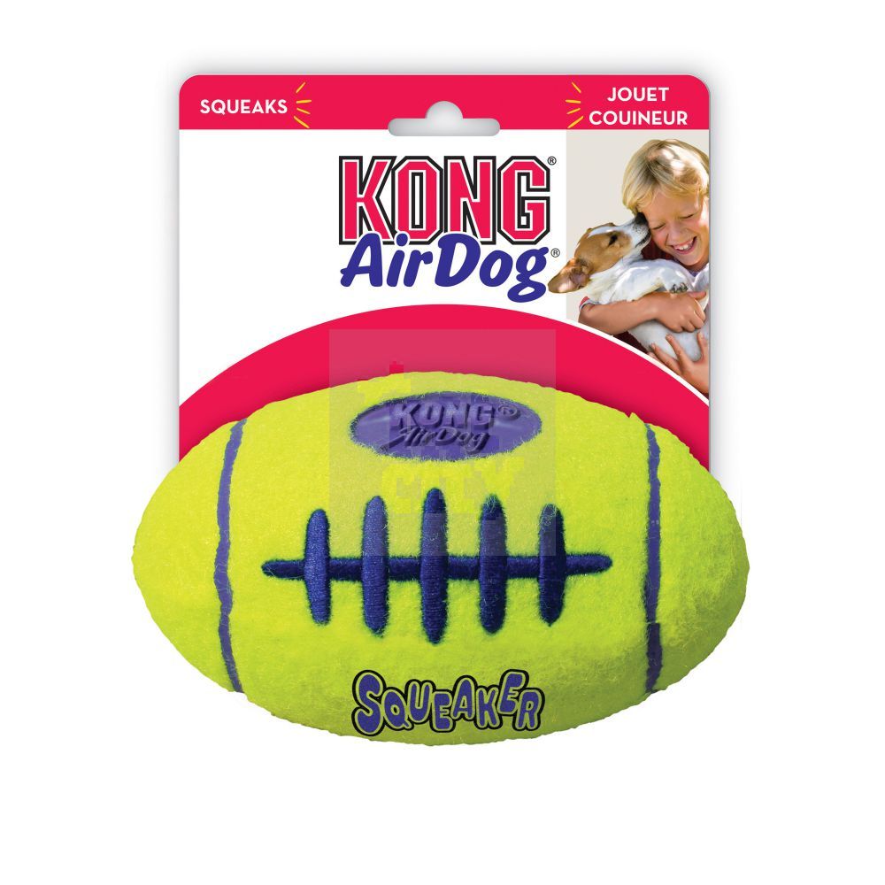 KONG AirDog Squeaker Football cypsintis žaislas šunims, M dydžio -  4