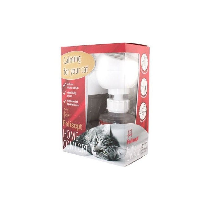 Felisept Comfort rinkinys: difuzorius ir difuzoriaus papildymas, 45 ml -  2