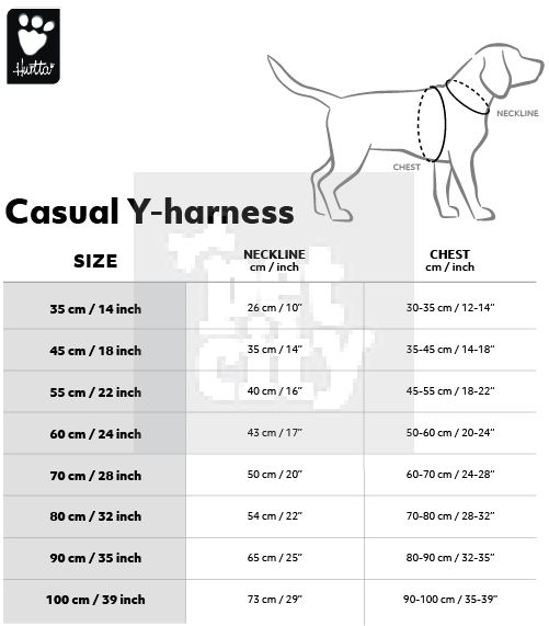 Hurtta Casual Y petnešos, 70 cm, raudonos -  2