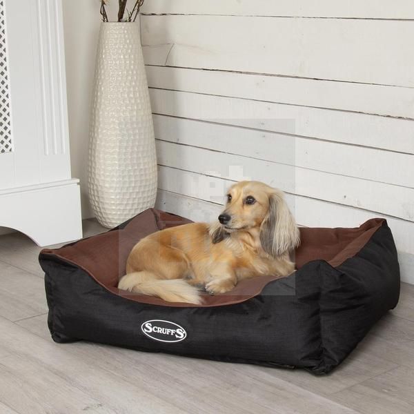Scruffs Expedition Box guolis šunims 75x60 cm, šokoladinė