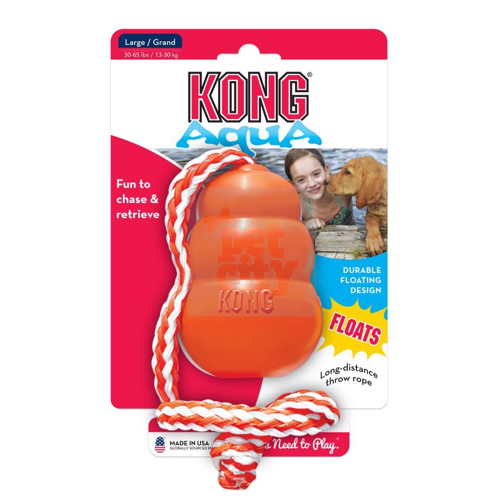 Kong Aqua plūduriuojantis žaislas šunims, 11 cm -  2