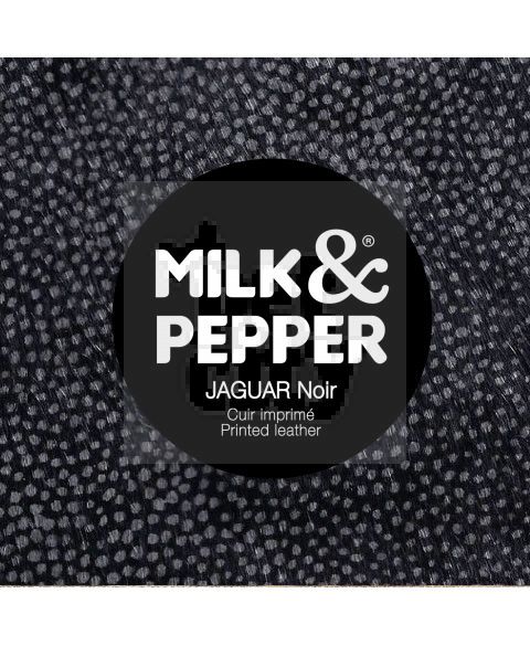 Milk&Pepper Jaguar odinis antkaklis, 31-35cm, juodas -  3