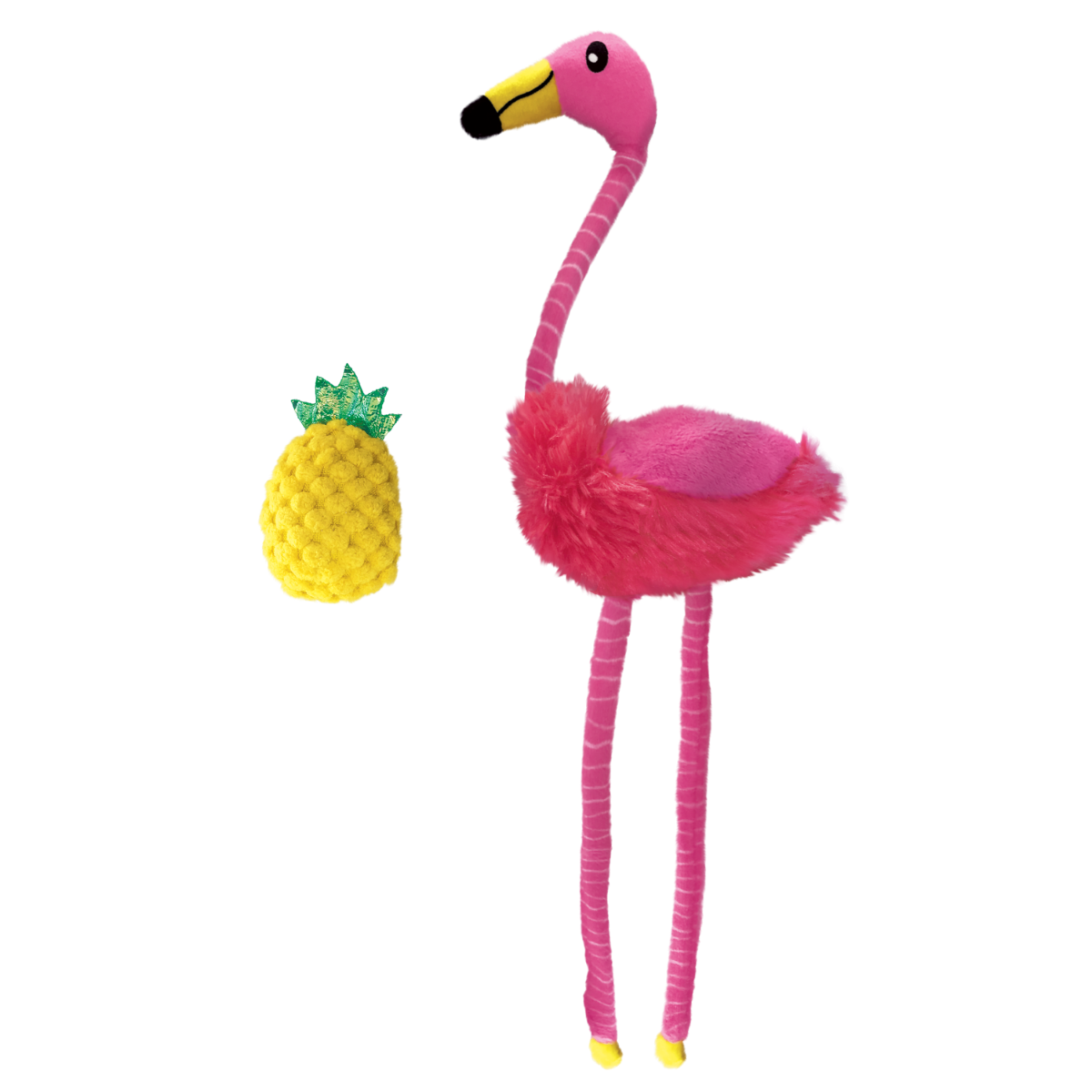 KONG Tropics Flamingo 2in1 žaislas katėms -  2