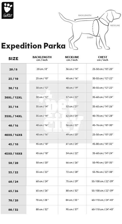 Hurtta Expedition Parka striukė, 30XLcm, oranžinė -  2