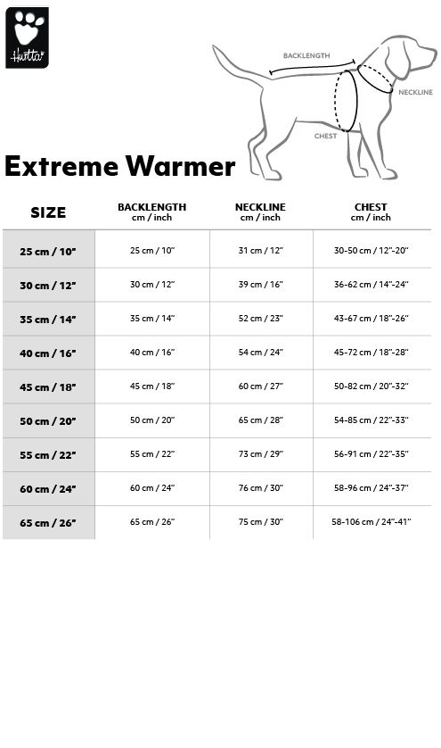 Hurtta Extreme Warmer ECO striukė, 65 cm, žalia -  2