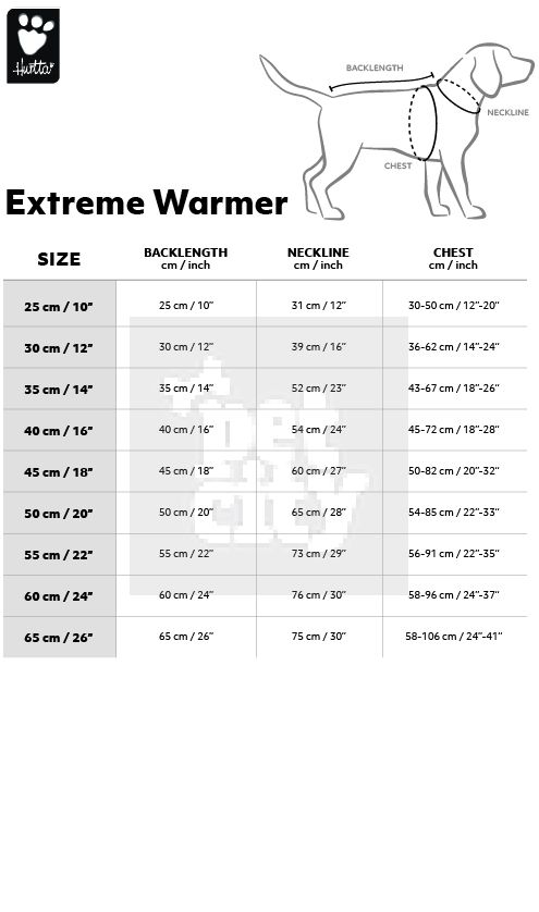Hurtta Extreme Warmer ECO striukė, 55 cm, žalia -  2