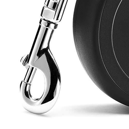 Flexi New Comfort automatinis juostinis pavadėlis, L/8 m, juodas -  4
