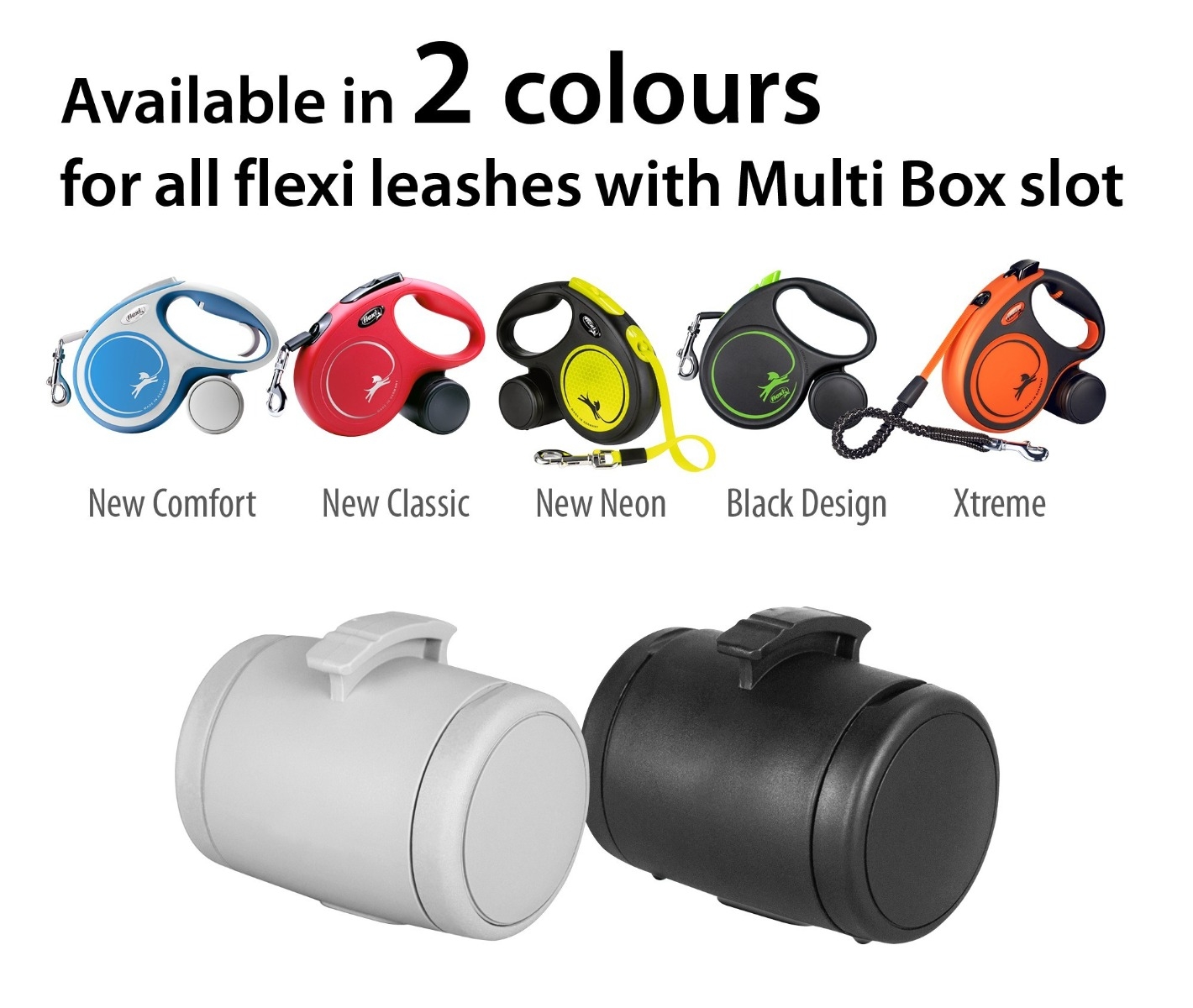 Flexi Multi Box aksesuaras, juodas -  2