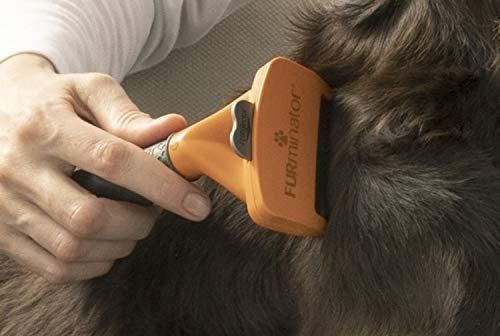 Furminator poplaukio šukavimo įrankis ilgaplaukiams šunims, M -  3