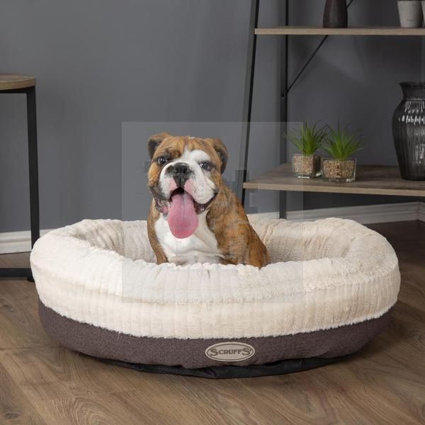 Scruffs Ellen Donut šuns guolis, 75 cm, rudas -  3