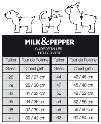 Milk&Pepper Jayden petnešos 38 cm, mėlynos -  5