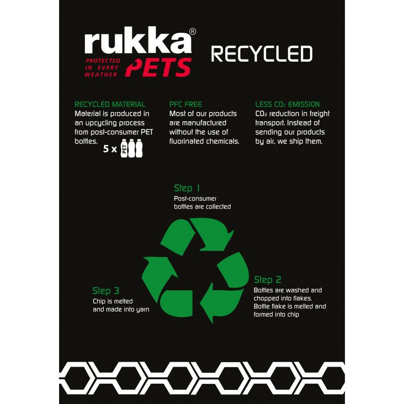 Rukka Hayton ECO lietpaltis, 60 cm, geltonas