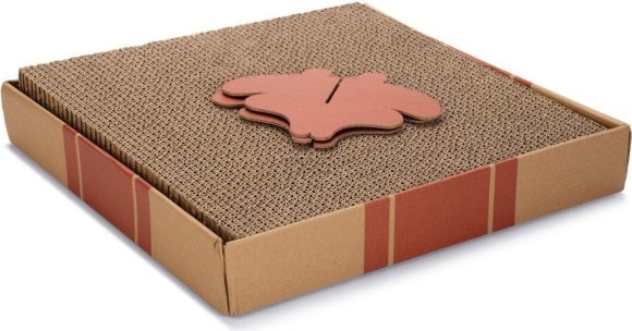 Beeztees Xmas Present kartoninis namelis katei, 36x36x36 cm -  2