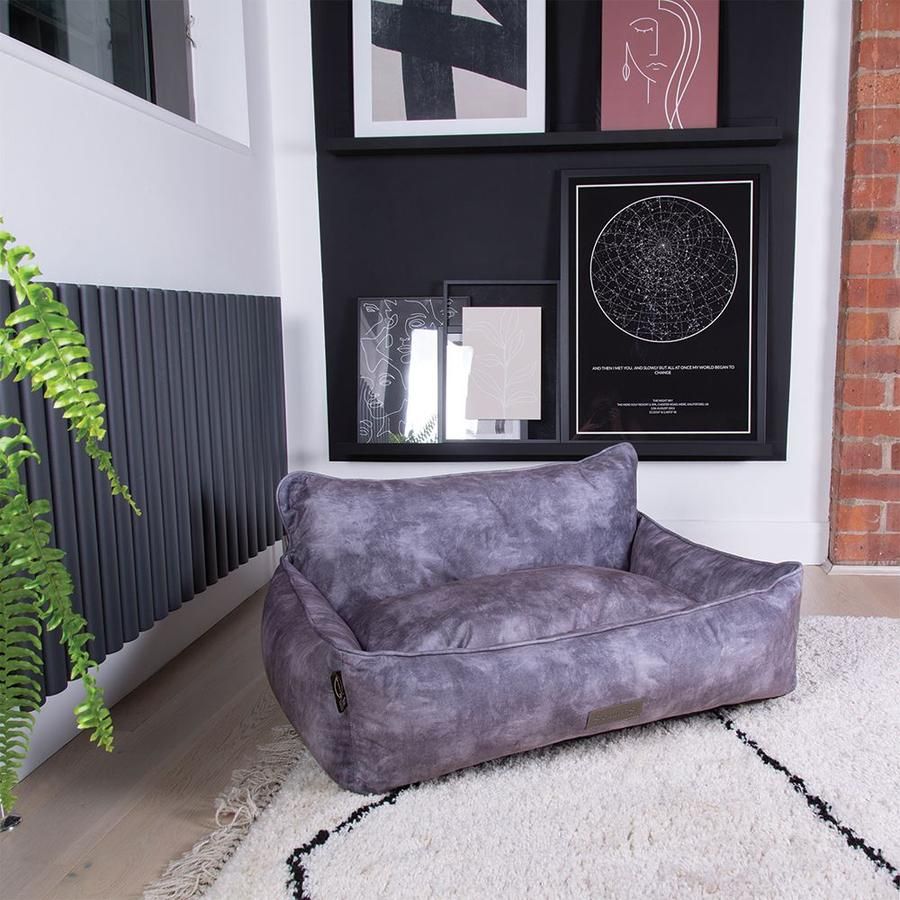 Scruffs Kensington guolis, 90x70 cm, pilkas