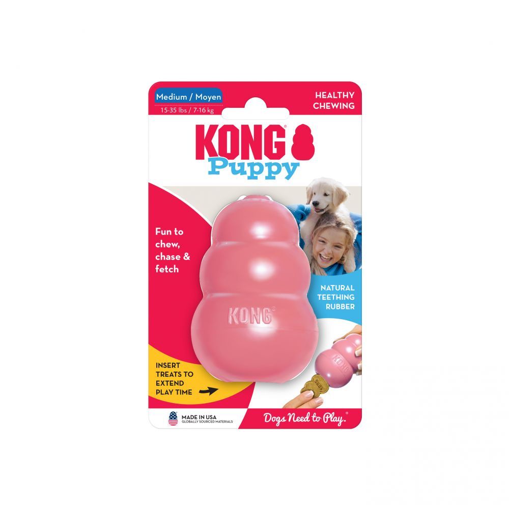 KONG Puppy žaislas šuniukams, 8,5 cm, įv. spalvų -  2