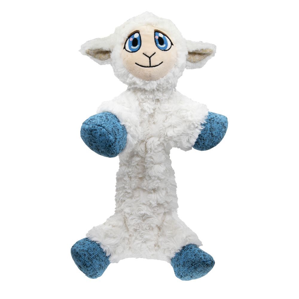 KONG Low Stuff Flopzie minkštas žaislas-ėriukas, XL, 38 cm -  2