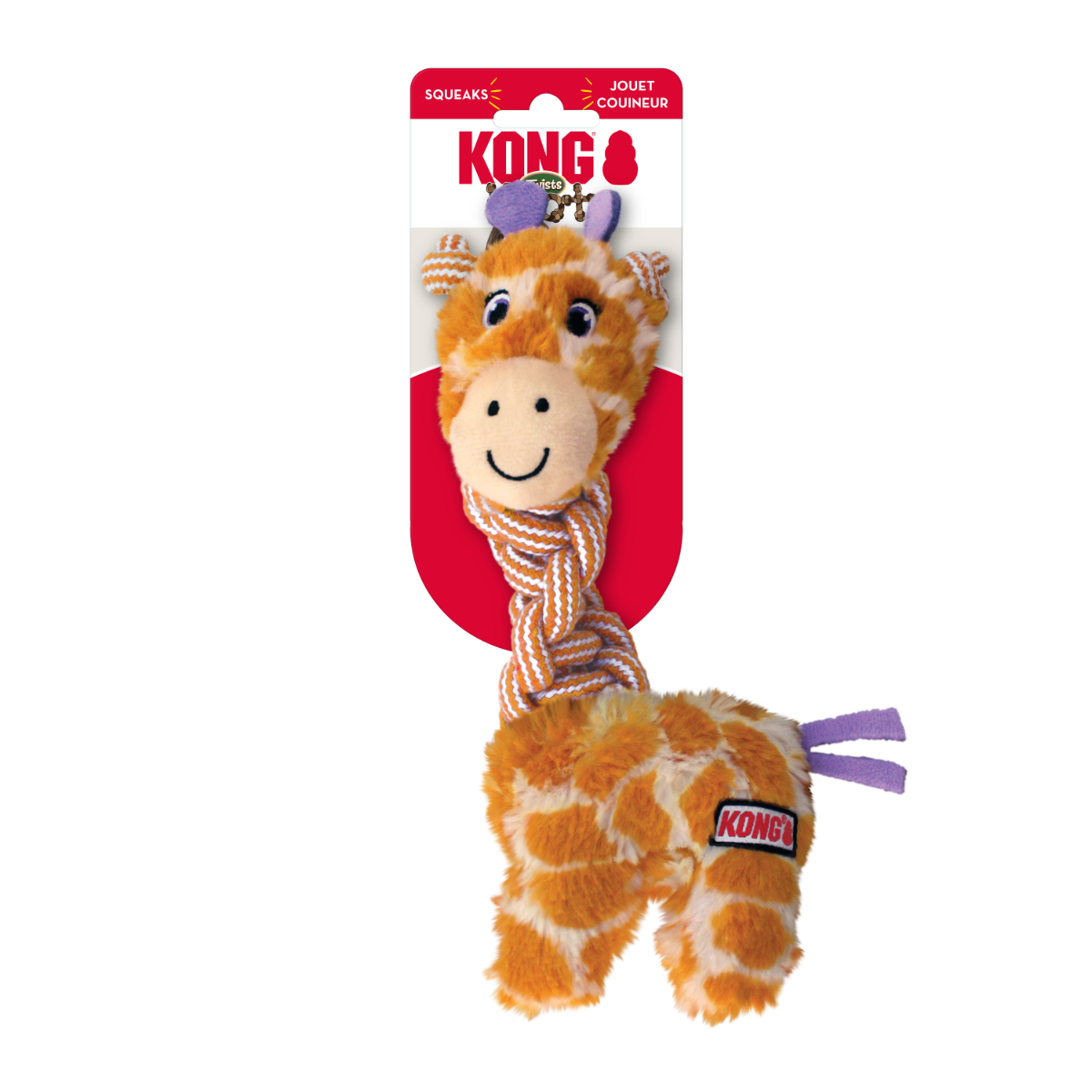 KONG Knots Twist žaislas šunims, 40 cm, įv. rūšių -  3