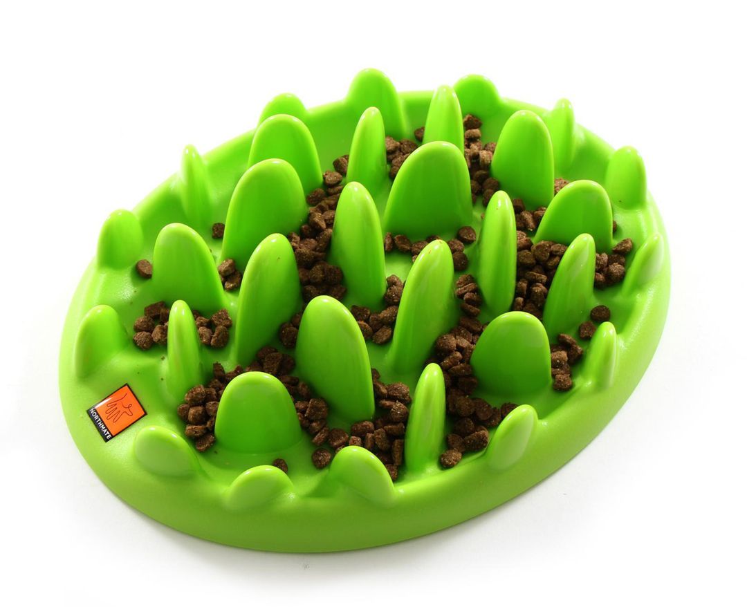 Green Mini Slow Feeder lėto ėdimo dubenėlis šunims -  3