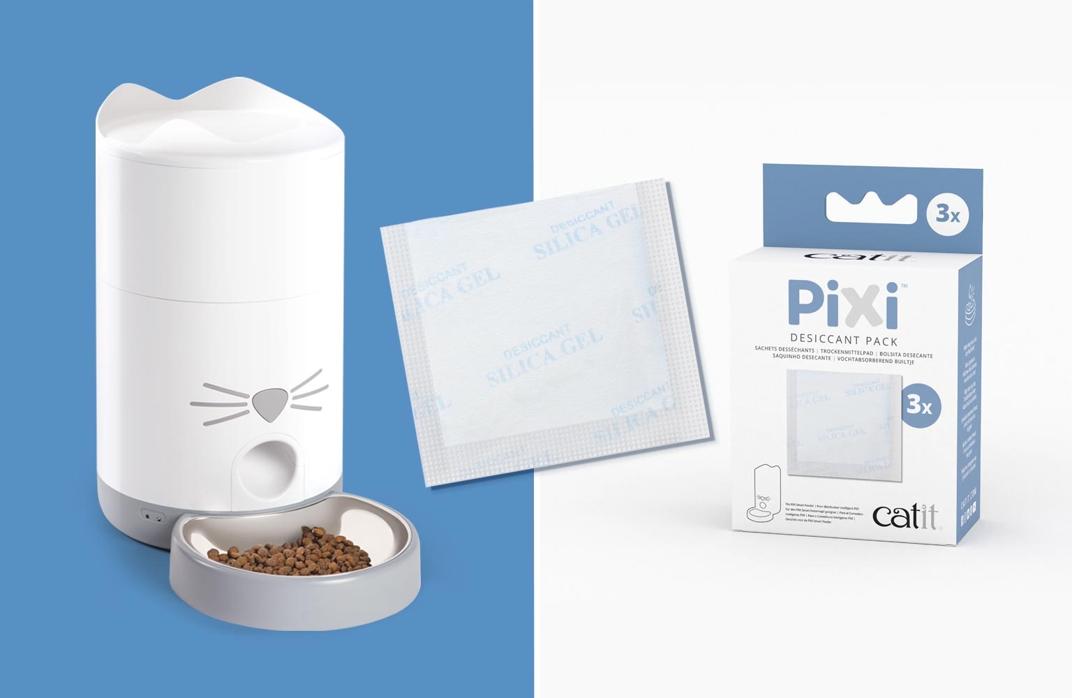 Catit Pixi automatinės šėryklos drėgmės surinkimo pagalvėlės, 3 vnt. -  4