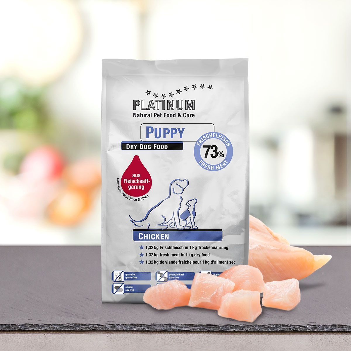 Platinum Puppy sausas maistas šuniukams su vištiena, 1,5 kg -  3