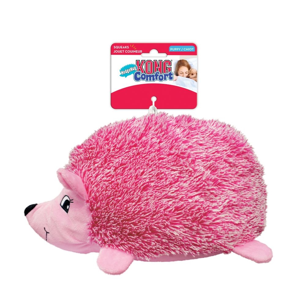 KONG Comfort Hedgehug Puppy minkštas žaislas, XS dydis, įv. spalvų -  3