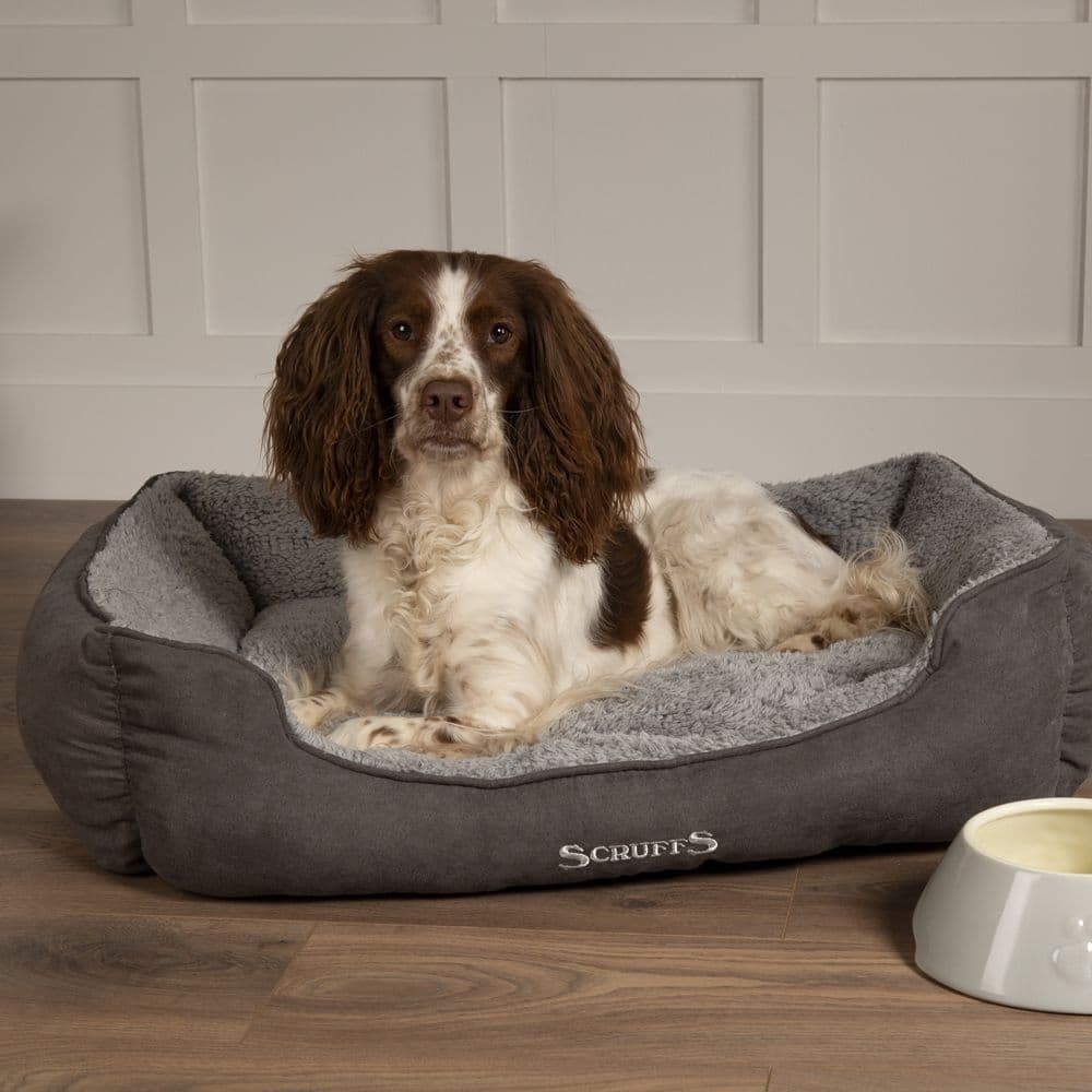 Scruffs Cosy Box guolis 75x60 cm, pilkas -  2