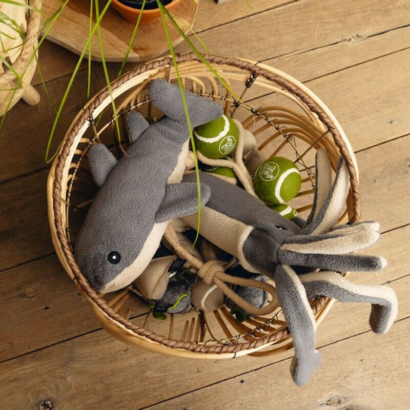 Beeztees Minus One Whale Shark žaislas šunims, 33x22x12,5 cm