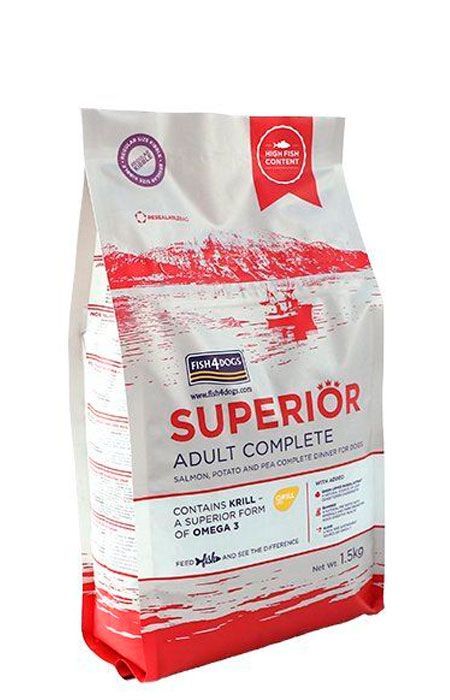 Fish4Dogs Superior Adult sausas šunų maistas, 1,5 kg -  2