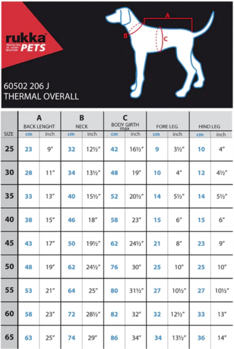 Rukka Thermal Overall kombinezonas, 30 cm, juodas -  2