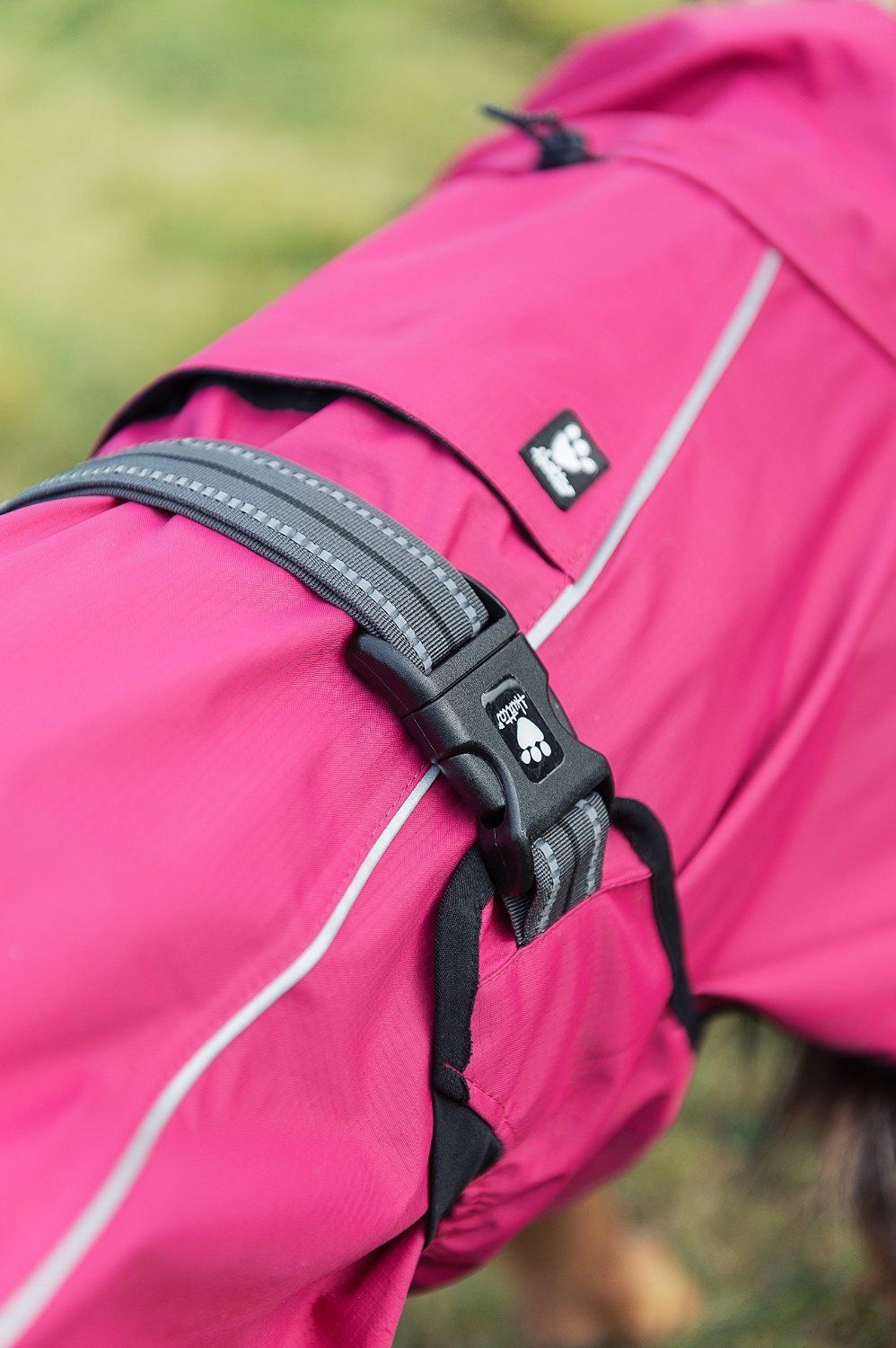 Hurtta Outdoors Torrent paltukas šunims, tamsiai rožinis 45 -  4