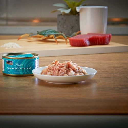 Fish4Cats konservai katėms su tunu ir krabais, 70 g -  3