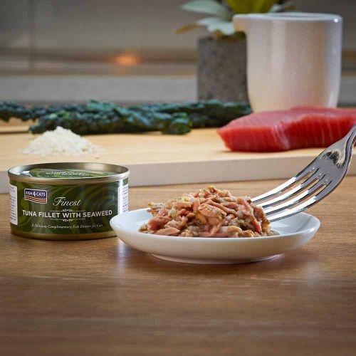 Fish4Cats konservai su tunu ir jūrų dumbliais 70g -  3