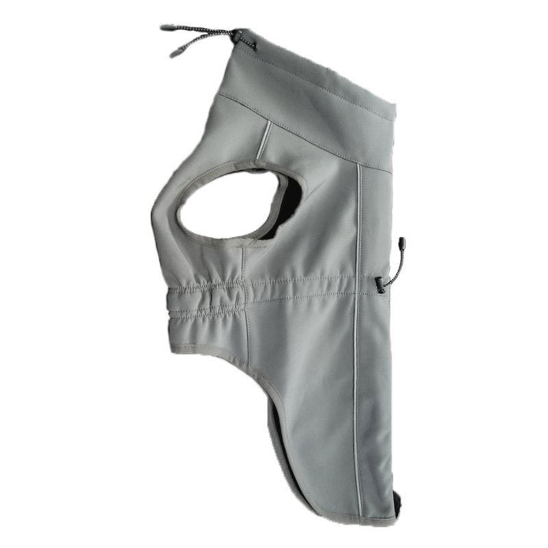 Finnero Sport Softshell striukė šunims, 45 cm, pilka -  2
