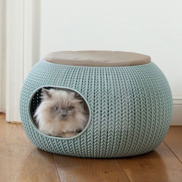 Beeztees Cozy Pet Home guolis, 55cm, melsvas
