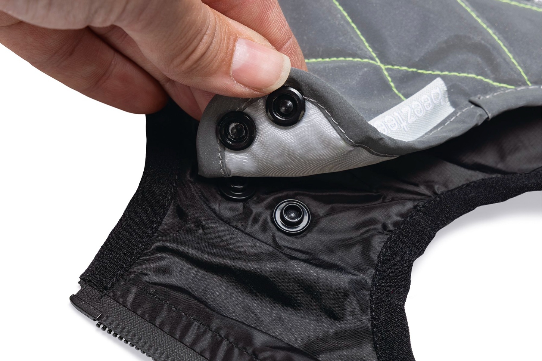 Beeztees Safety Gear Allia striukė šunims, 32 cm, pilka sp. -  2