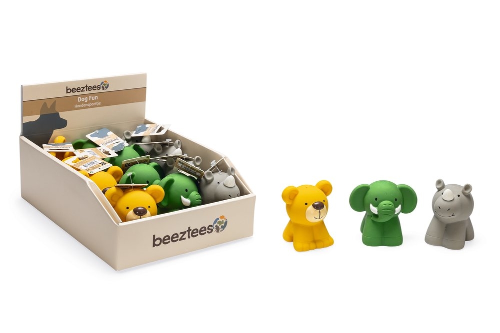 BEEZTEES JUNGLE ŽAISLAI ŠUNIMS DŽIUNGLIŲ GYVŪNAI, ĮVAIRIŲ RŪŠIŲ -  3