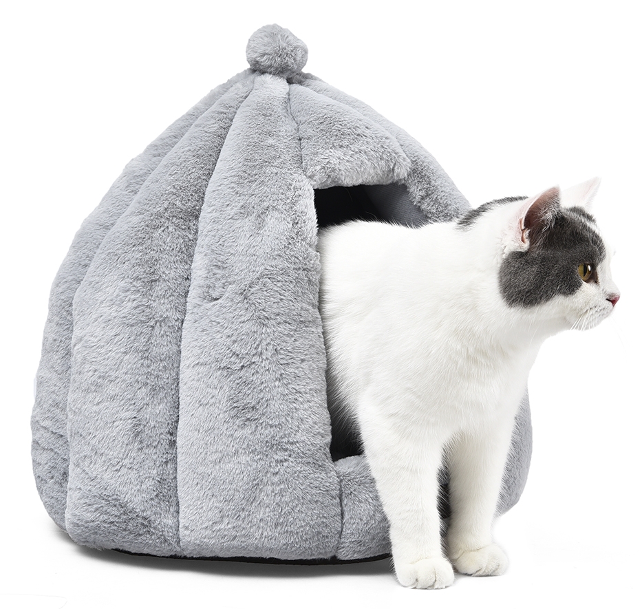 Freecat Stockhorn Iglo guolis katėms, 40x38cm, pilkos spalvos -  2