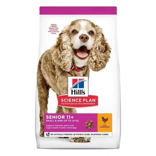 Hills Canine maistas su vištiena s&miniatiure senior 1,5kg. -  2
