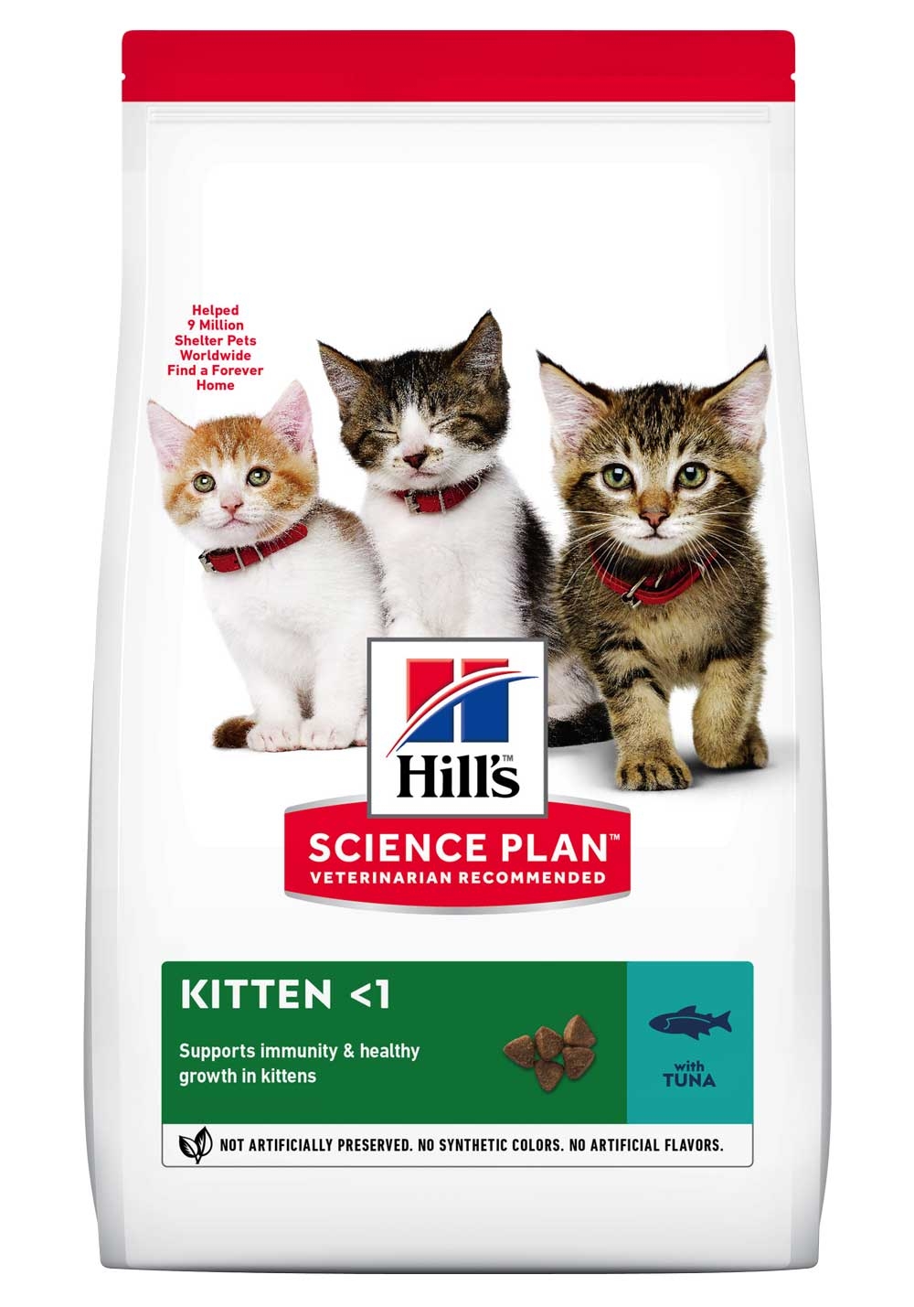Hill´s Science Plan Kitten maistas kačiukams su tunu, 1,5kg -  6