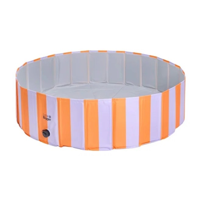 L&B HotSummer baseinas, sultinga alyvinė/oranžinė, 120 cm -  2